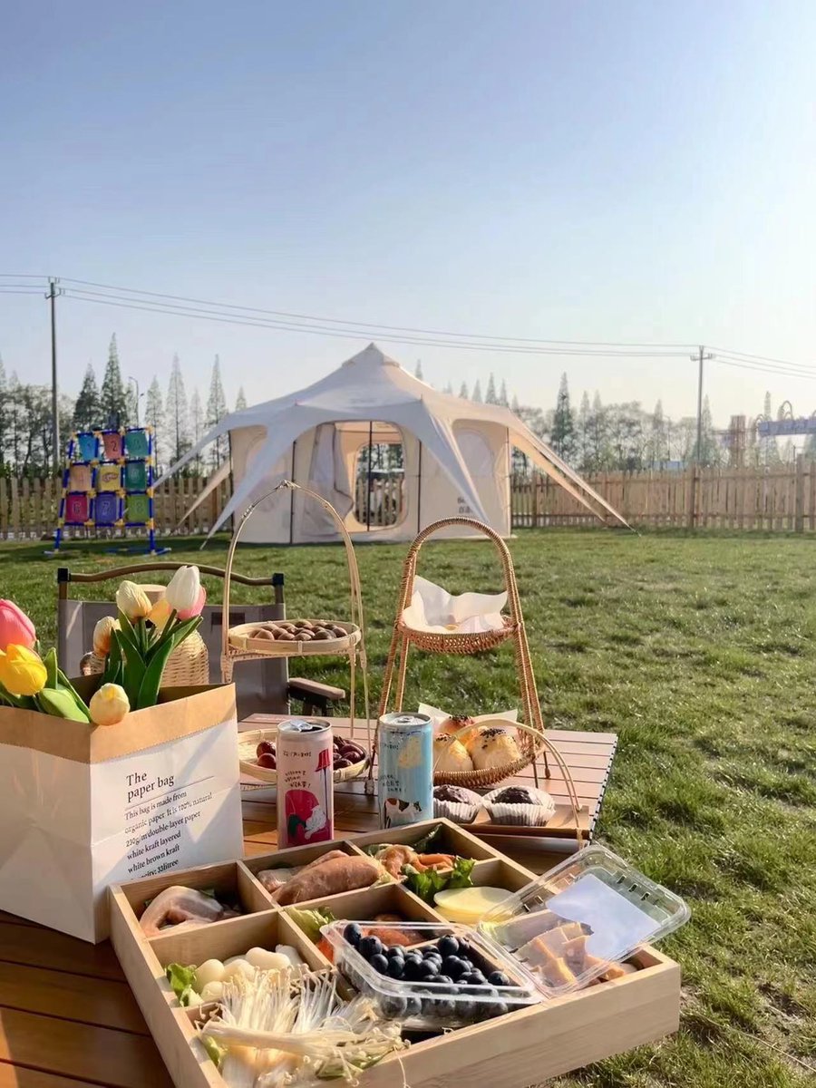 The Rice Dream Spring Camp in #Qiantang is estimated to open in May. It will not only provide a regular camping experience but also various recreational activities that are suitable for the whole family. Are you excited yet? #LifeInQiantang