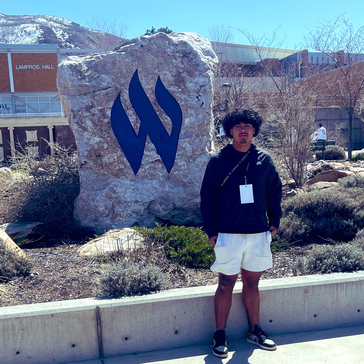 heeem5x's tweet photo. Thank you to @weberstatefb for having me today! Appreciate the opportunity! @ProvoHighSchool @provo_football @DrewDeu @TagaiLesa https://t.co/5Bxw0T90CB