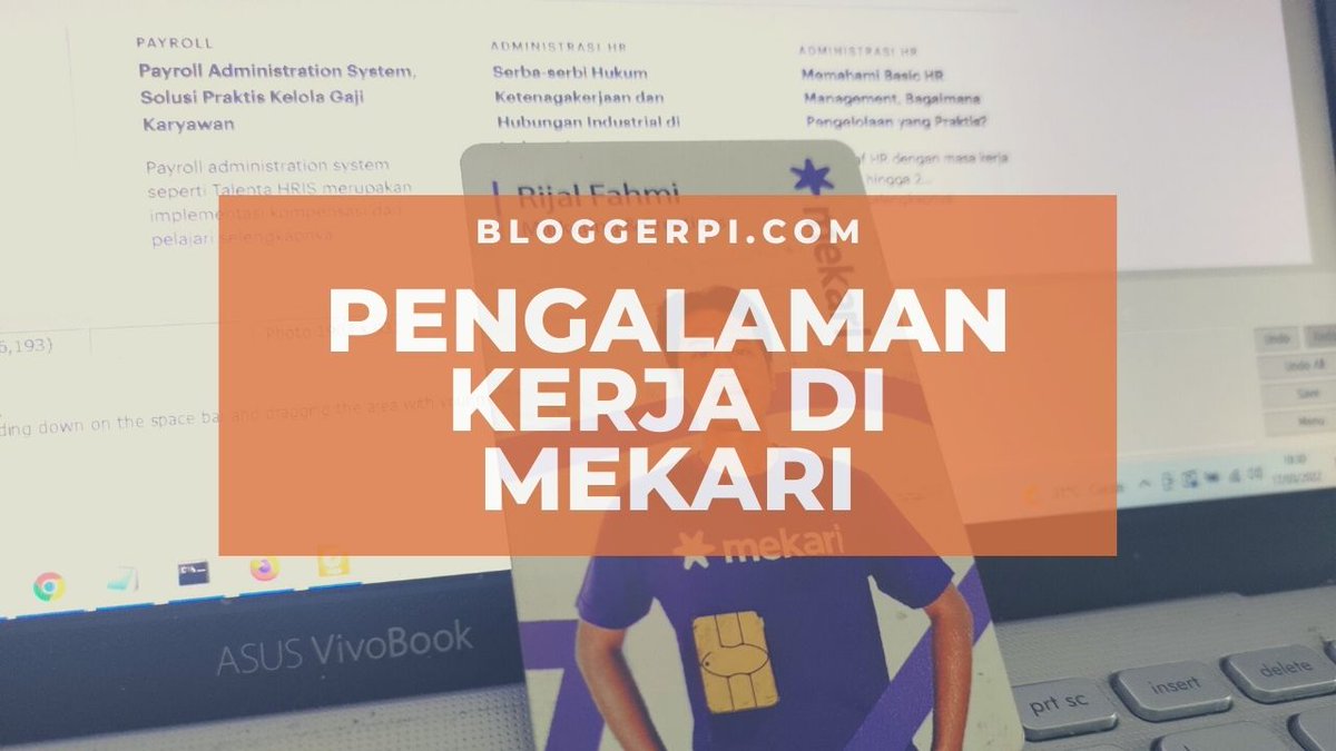 idbcpr's tweet image. Setelah Setahun Lebih Ngantor Lagi ( Kerja Di Mekari ) - #Blogging #Curcol #DuniaKerja - bloggerpi.com/setelah-setahu…