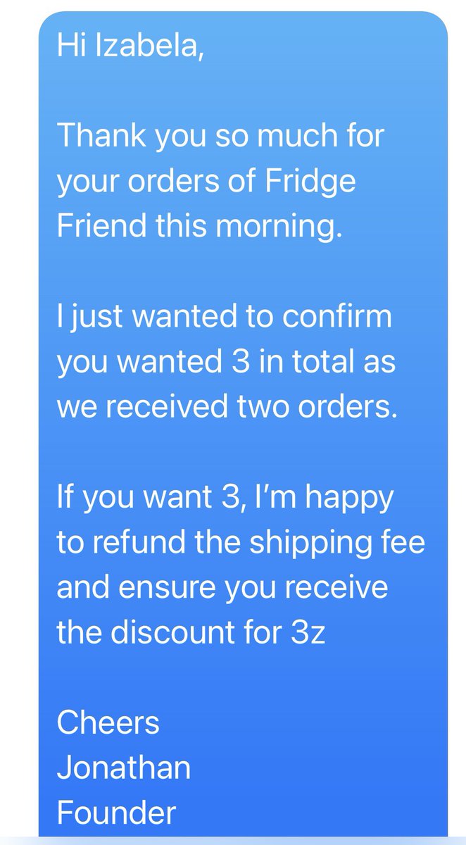 jonnylroberts's tweet image. It’s really not that hard 😊
#greatcustomerservice #startupculture #workingsundayandlovingit