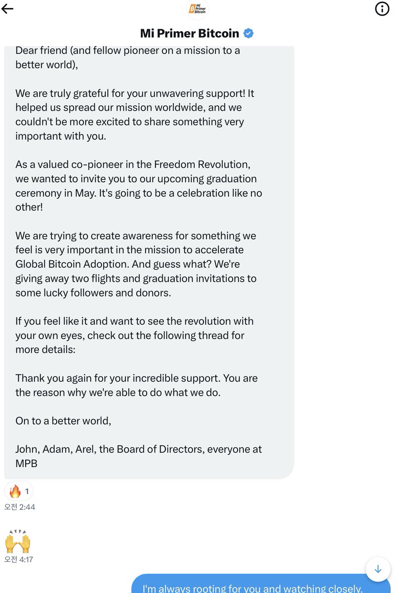 👨‍👩‍👧비트코인 책의 제목은 “딸에게 전하는 비트코인” 이 될것 같습니다. ✍️또한 @anilsaidso 의 “The  Bitcoin Handbook” 을 한국어로 번역하는 작업을 하고 있습니다. (정식 한국어 버전으로 보실수 있으실듯) (계획)  🪖해외의 비트코인 영어책(@JasonPLowery 의 ...