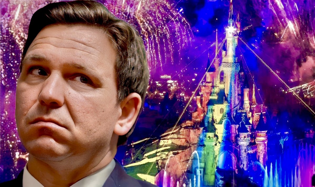 BREAKING: Disney continues to TROLL Ron DeSantis as Disneyland announces its first-ever pride event. 

The event will celebrate the LGBTQ+ community and will have themed entertainment, dance parties, Disney characters, and specialty menu items. 

The event is seen as a direct