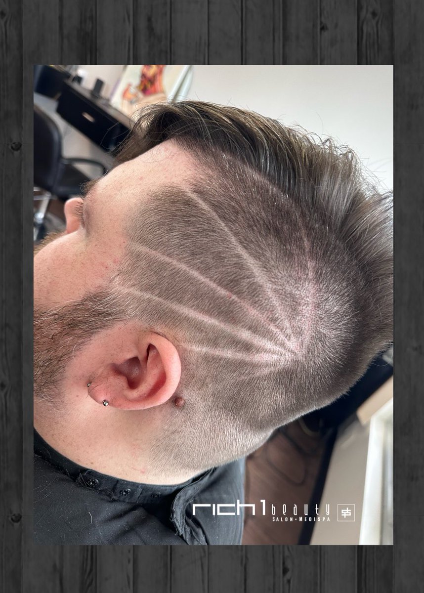 Ty BK!
.
.
.
#hair #nanaimo #hairtattoo #haircarving #parksville #ladysmithbc #duncan #menstyle #menshair #haircuts #rich1beauty