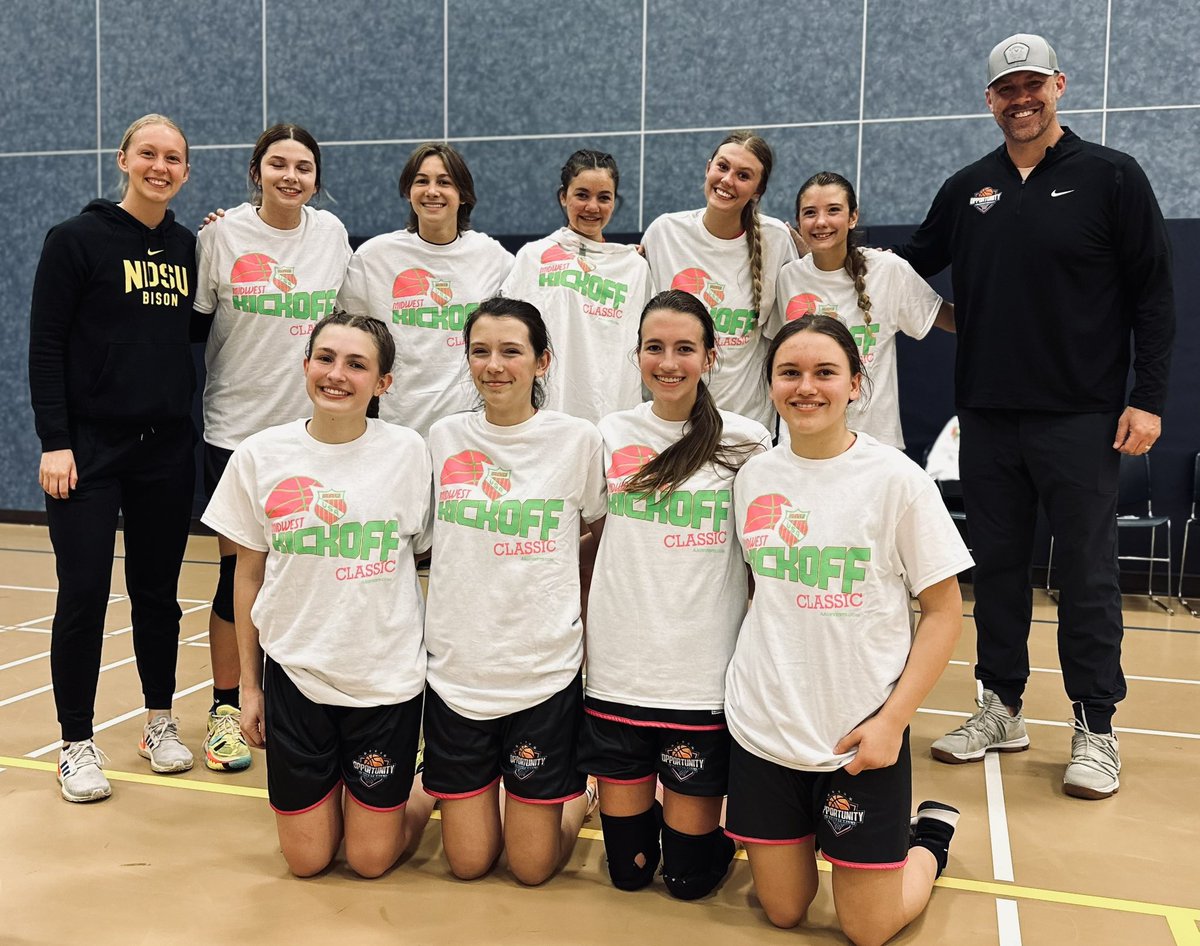 Congratulations to our 9th Grade Blue Team for competing extremely hard this weekend, relying on their teammates, supporting each other and winning the championship at the Midwest Kick-Off Classic!  Such an incredible team of players &amp; positive coaches! Keep an eye on this squad