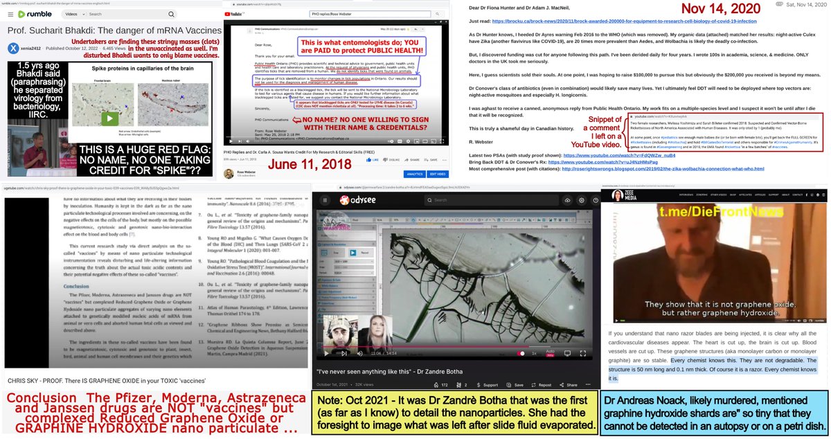 maggini_19's tweet photo. @PeterObHuan @Inquiry_Canada @BlackTomThePyr8 Rose Webster @GetMyGist here ♀️🇨🇦. 2x COA
@JCAHPO (did VF tests for @ONOptometrists &amp; @CANeyeMDs).

#SpikeProtein? https://t.co/KQV598no6T

#SucharitBhakdi 🔝 problem #GraphineHydroxide shards in 💉+ #Wolbachia.

#LawTwitter @wlao_1919 @LawSocietyLSO #CancerResearch #WomenInSTEM https://t.co/5anwIJPJ0Q