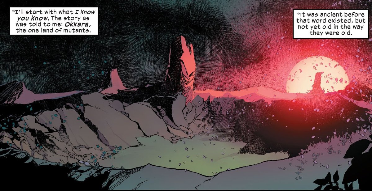 𝕴𝖓 𝕿𝖍𝖊 𝕭𝖊𝖌𝖎𝖓𝖓𝖎𝖓𝖌...

 There was Okkara. 

Okkara was land to the mutants. And to spoils of the land went the mutants, but only to the lands liking, for the land itself could think and speak just like the mutants. 

So Okkara and the mutants produced a covenant.