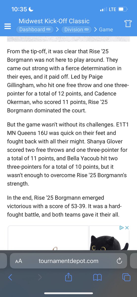 First Rise tournament! Off to an amazing start! Can’t wait to see where this season takes us! On the the championship game tomorrow at 4:10 at  Jefferson high school! #RISEUP