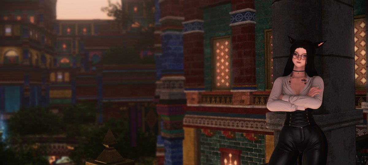 Took a while for this one, I really love the lighting💜

Let me know what you think! I'm open to feedback
#gposers #EorzeaPhotos #ReShade
