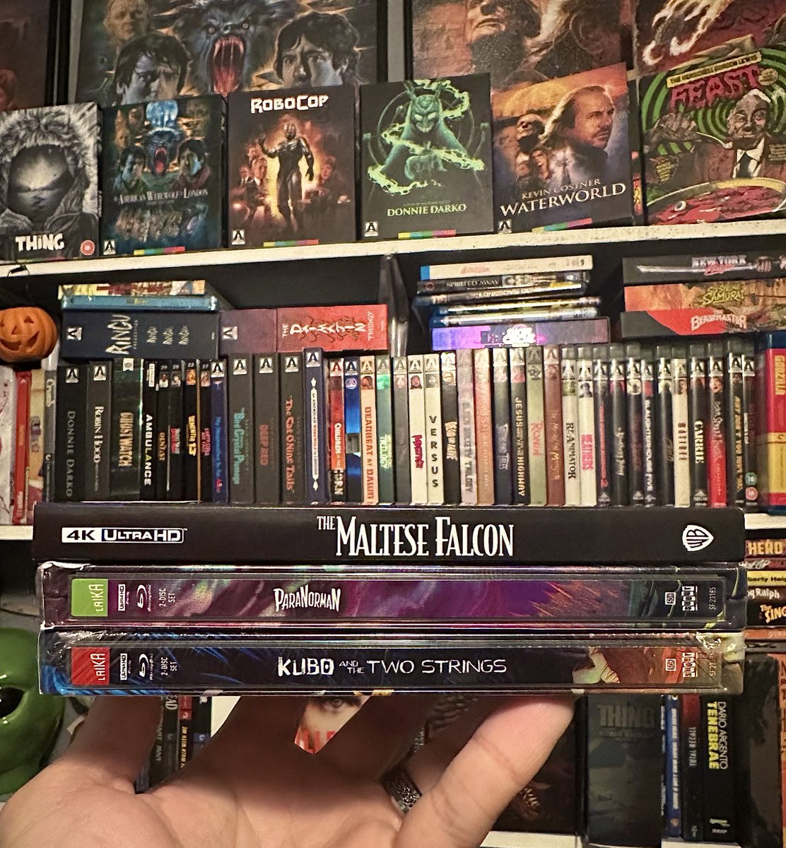 cinemaburrito's tweet image. Tonight&apos;s pick up 😍💿
#themaltesefalcon #paranorman #kuboandthetwostrings