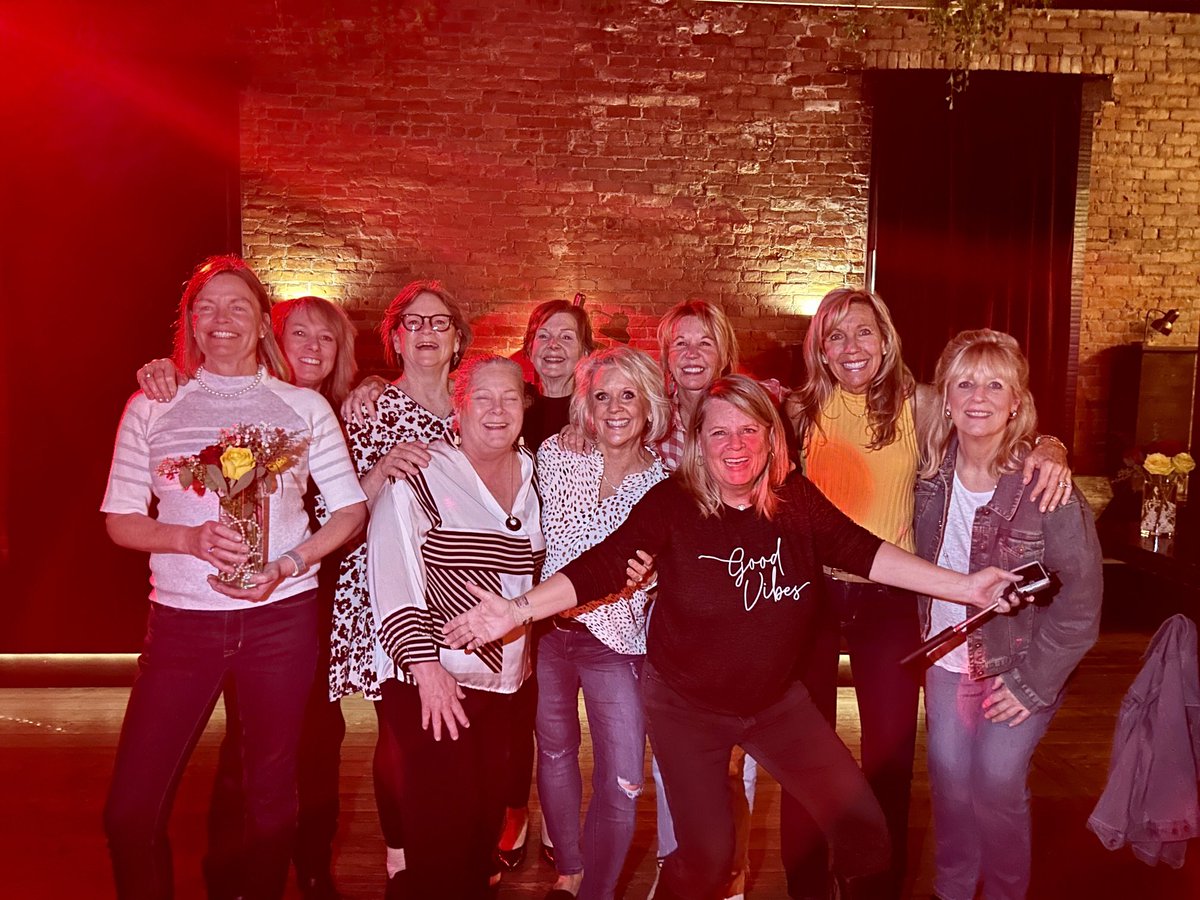 Ghcougs's tweet photo. Class of 75 showed up! Happy 100th Birthday Alpha Gamma Delta Delta Beta ❤️💛💚 Go Cougs! https://t.co/EQHdHdkJam