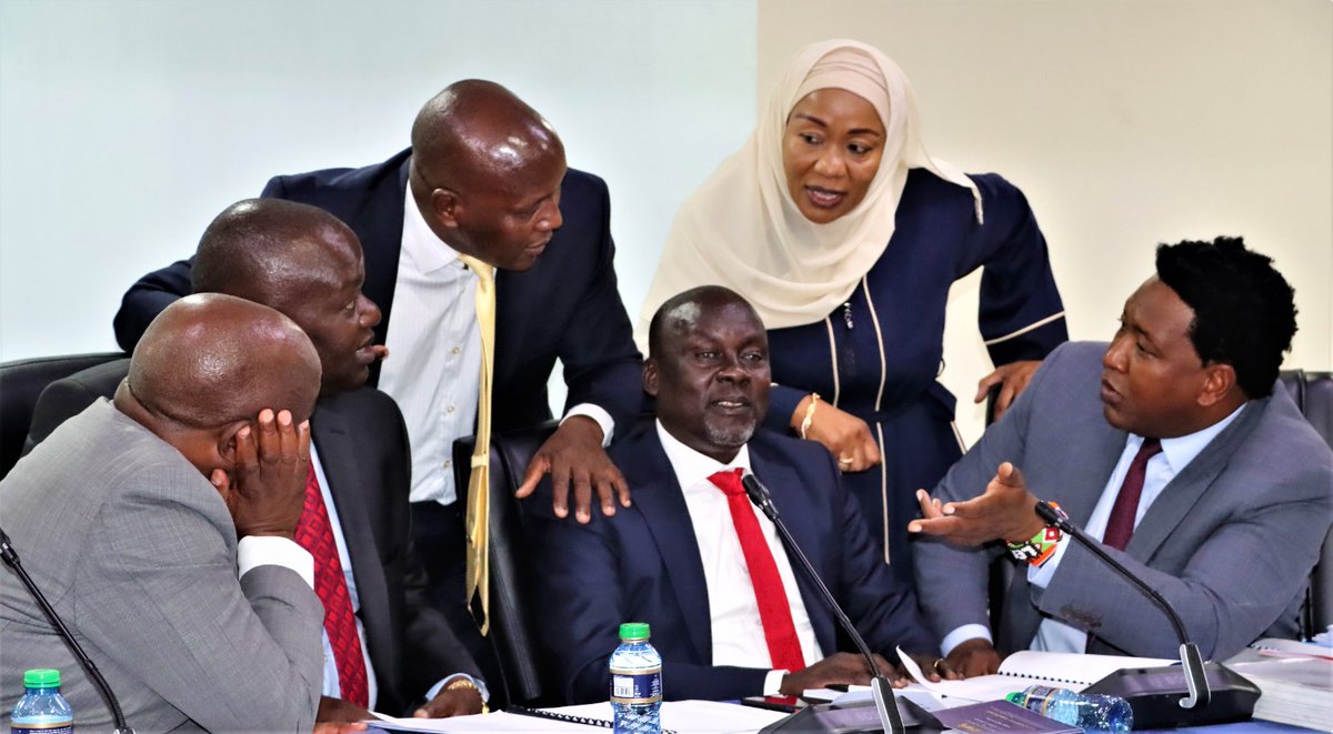 MteteziWaBaba's tweet photo. @SenHamidaK led The Senate Standing Committee on County Public Investment And Special Funds (CPIC) in a meeting with the delegations from the County Government of Kajiado led by Governor Joseph Ole Lenku to shed light on  the public fund queries. #SenHamidaAtTheTop https://t.co/Uw1zii1agq