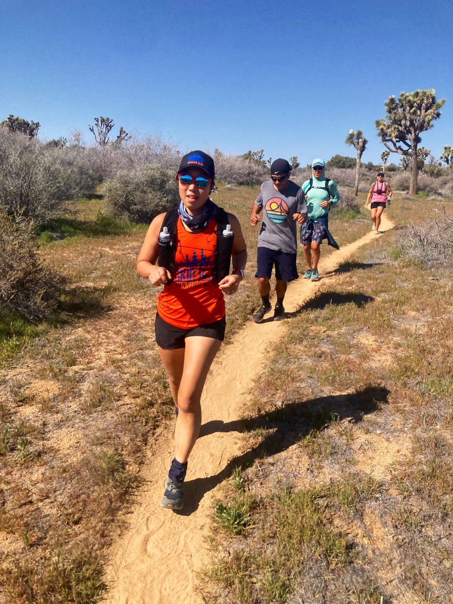 Skidrowrunclub's tweet photo. We did something really hard today.

The 1st Annual Skid Row Running Club Joshua Tree Ultra kicked off at 8am this morning. 37.3 miles. 3,000’+
elevation gain. We had 7 finishers! Brutal terrain, epic run. Can’t wait to do it again!

#skidrowrunningclub #ultrarun #joshuatree https://t.co/08S4jFnjTu