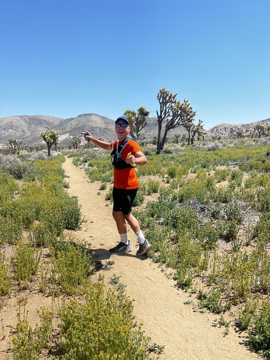 Skidrowrunclub's tweet photo. We did something really hard today.

The 1st Annual Skid Row Running Club Joshua Tree Ultra kicked off at 8am this morning. 37.3 miles. 3,000’+
elevation gain. We had 7 finishers! Brutal terrain, epic run. Can’t wait to do it again!

#skidrowrunningclub #ultrarun #joshuatree https://t.co/08S4jFnjTu