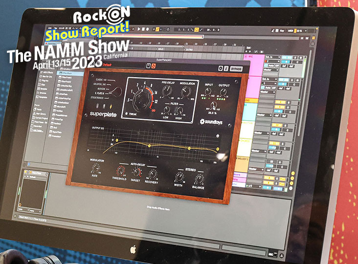 RockoNCompany's tweet image. Rock oN #NAMM2023 Show Report : SoundToys
プラグイン業界の老舗SoundToysより、Plate ReverbプラグインSuper Plateが登場。EMT-140などビンテージ5機種をモデルとし、そこに現代的なアレンジを加えた使い勝手の良さそうなリバーブです！
zurl.co/mFNh