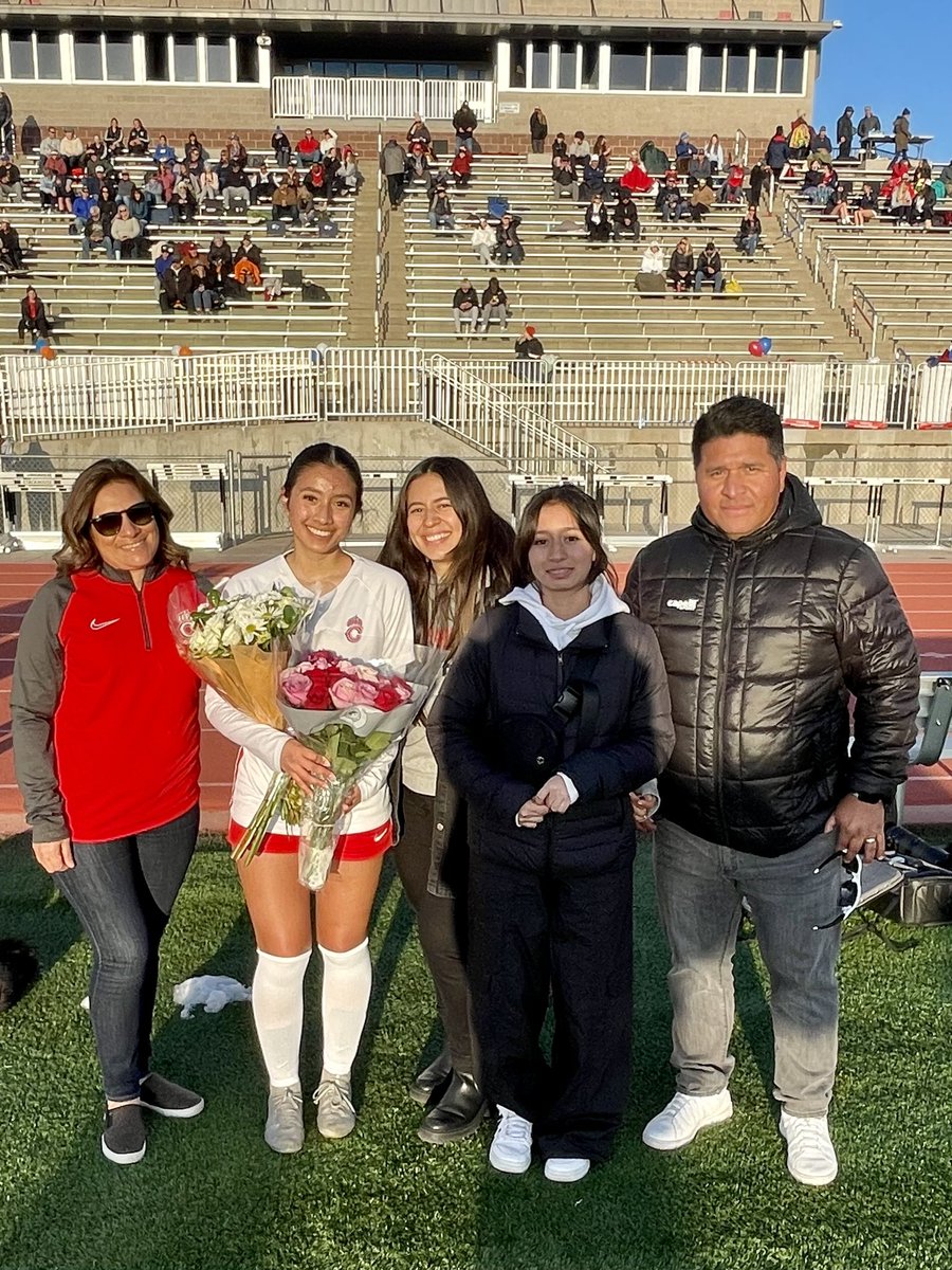 ChapGirlsSoccer's tweet photo. A HUGE 2-1 win over Legend tonight‼️A great way to celebrate our Seniors❤️ #chapscr #skochap https://t.co/lxC2FwUoVQ