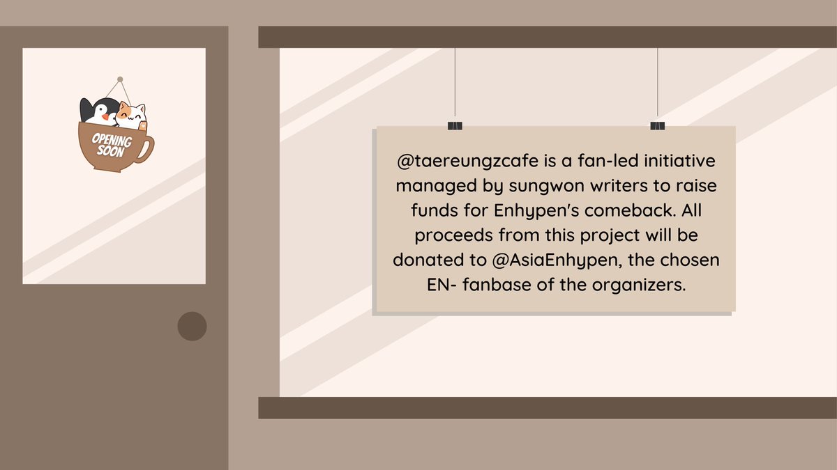 taereungzcafe's tweet image. Something new is on its way… 👀

Here are the bits and pieces of what you need to know in claiming the aromatic works of our dear baristas. We hope to see you all at the cafe! ☕️