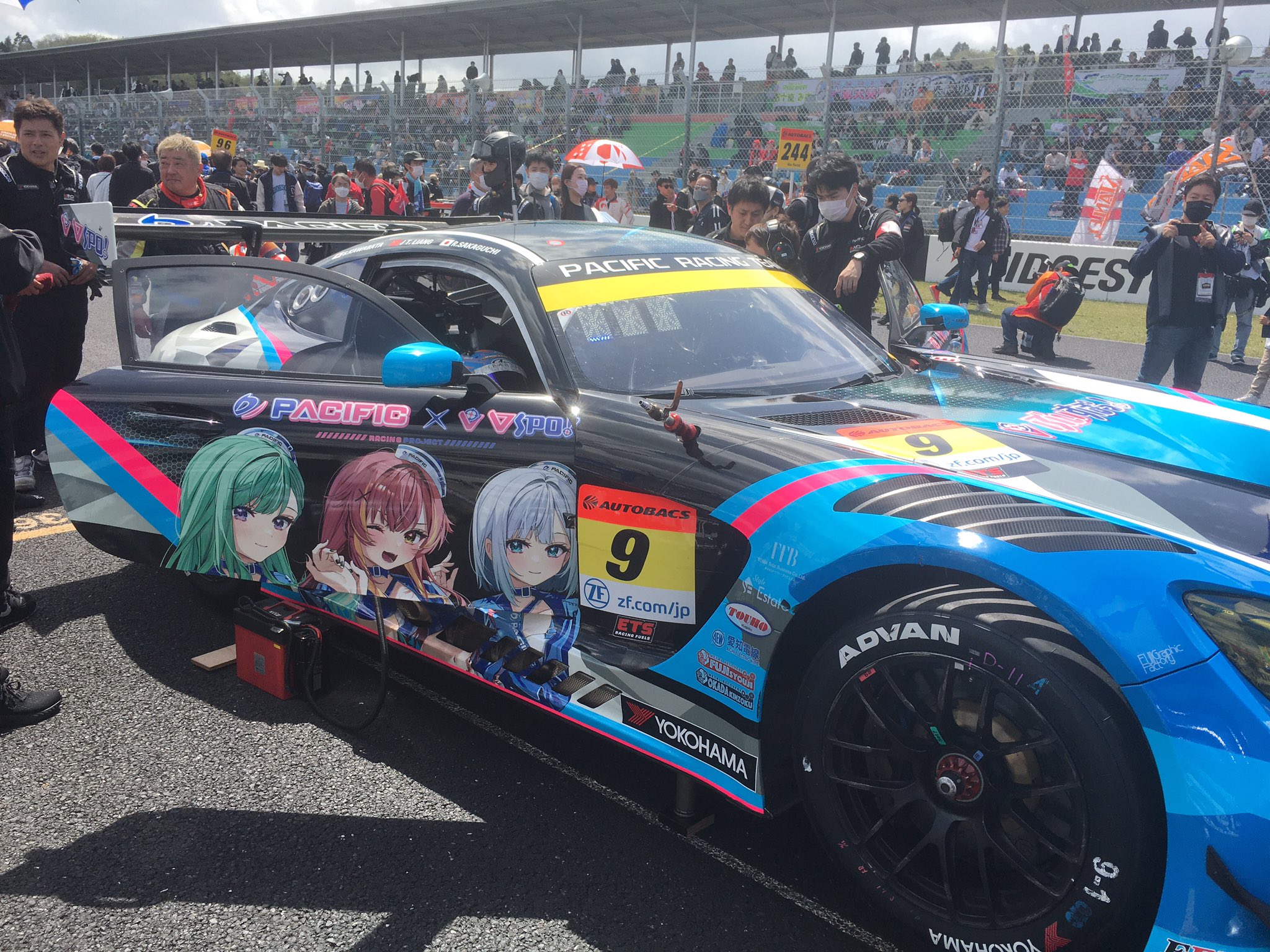 PACIFIC×ぶいすぽっ！RACING PROJECT 八雲べに BIGタペス PACIFIC×ぶいすぽっ！RACING PROJECT 八雲べに BIGタペス