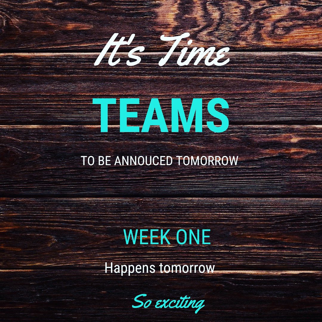 Tomorrow we will unveil the team names and hit the floor for the first week of play. 

So exciting!
#gametimw #teamnames #weekone #roundone #emll #yeg #season #finallyhere