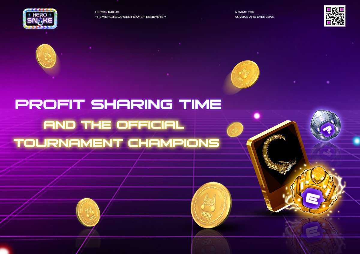 🎉🎉🎉 OFFICIAL PROFIT SHARING FOR INVESTORS AND REVEALING THE CHAMPION OF HERO SNAKE TOURNAMENT 🎉🎉🎉

Top 1️⃣ Cheese

Top 2️⃣ Dang Giam Can

Top 3️⃣ Ebenhu

Top 4️⃣ Deadline

Top 5️⃣ Ryansnake