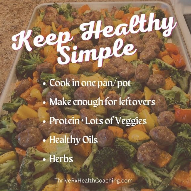 ThriveRxHC's tweet photo. Do you food prep on the weekends? 

Share your favorite food prep hack in the comments!

I love big batch cooking on a sheet pan to keep it simple. 

#foodprepideas #healthyeatingtips #healthcoach https://t.co/JeSc6BEqOT