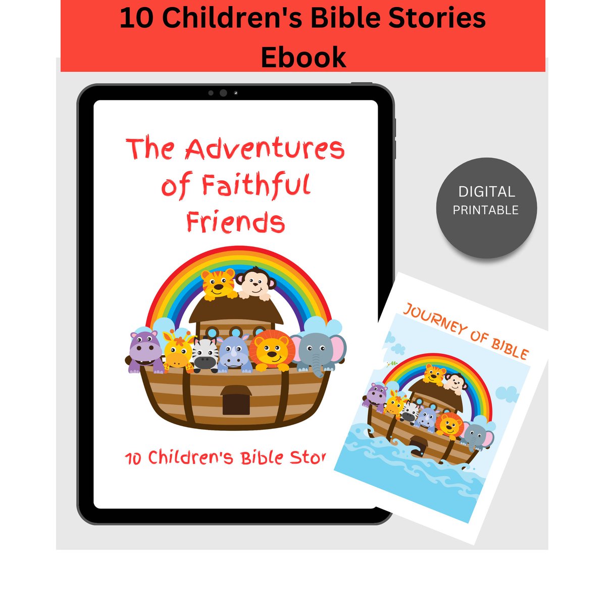 JUST UPLOADED #etsy shop: The Adventures of Faithful Friends 10 Bible Stories E-book teaching Children faith, courage, and stories of the bible #Christianparents etsy.me/41tG0ZK #childrensebook #biblicalstories #childrensbible #childrensread