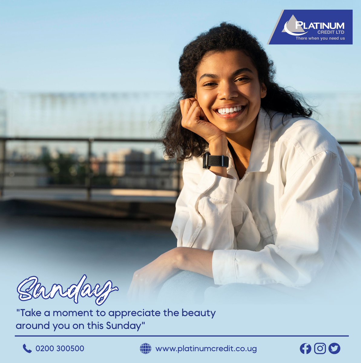 Platinum Credit Uganda Ltd on Twitter "Wake up, spread happiness and