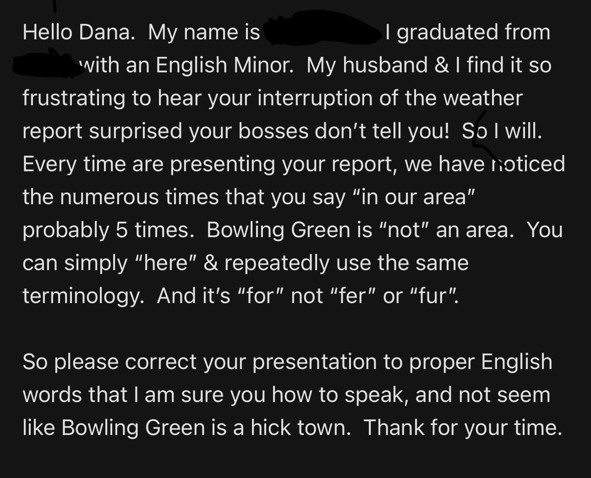 Email shame of the day