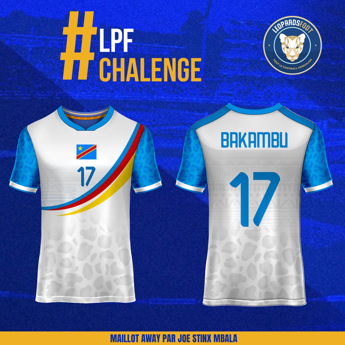 leopardsfoot's tweet photo. 🐆 #LPFCHALLENGE 👕 : les vainqueurs 🥇
Nous avons fait une première sélection et vous avez été nombreux à trancher par vote 🗳️
Voici les 3 heureux élus :
• Josué Mayala
• Joe Stinx Mbala
• Jamal Creator
Félicitations à eux 👏🏿
Le Congo a du talent 🔥
#Congo https://t.co/wv2mxUJspX