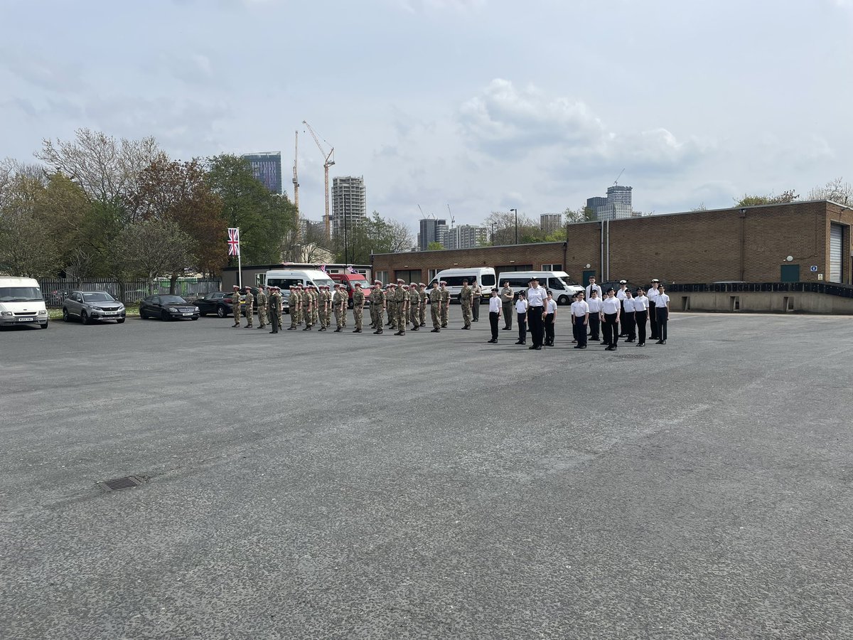 EWOLASCC's tweet image. Guard selection &amp;amp; parade rehearsals completed. 
@SeaCadetsLondon fit for role for our coronation parade. 
@SCCCaMEO @SeaCadetsUK @RoyalNavy