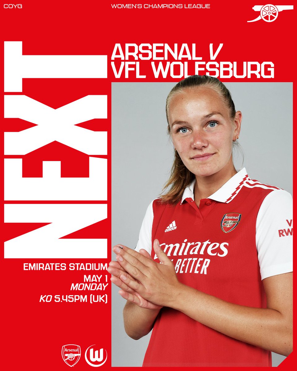 ArsenalWFC's tweet photo. One day to go 👀 https://t.co/dvbWY2sR1s