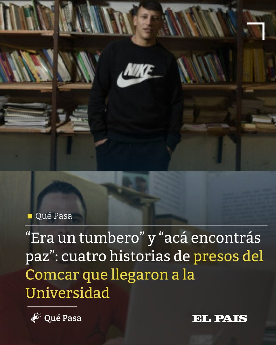 elpaisuy's tweet photo. Unos 180 privados de libertad estudian carreras universitarias en cárceles de Uruguay, gracias a un acuerdo entre Udelar e INR. Aquí las historias de Nelson, Facundo, Juan y Edicel desde el Comcar.

https://t.co/Jd7qb7aquK https://t.co/pWOq8SGQem