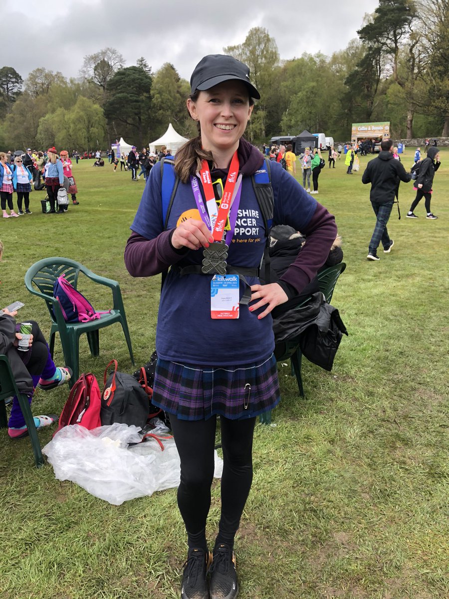 Kiltwalk2023 ✅ Great experience, thanks to all my generous sponsors x