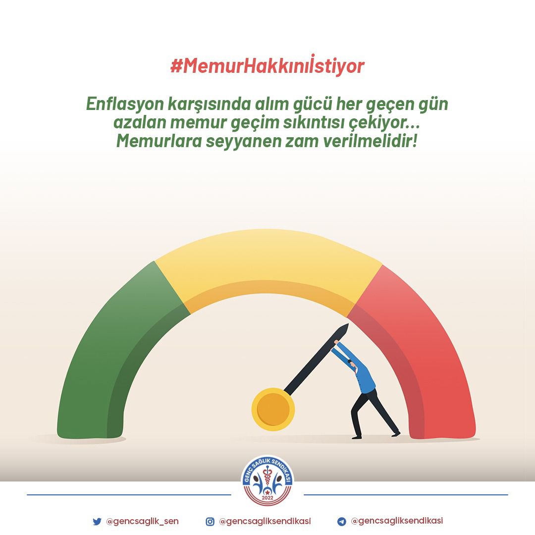 Memurun hakkını daha fazla yiyemezsiniz! 
#MemurHakkınıİstiyor