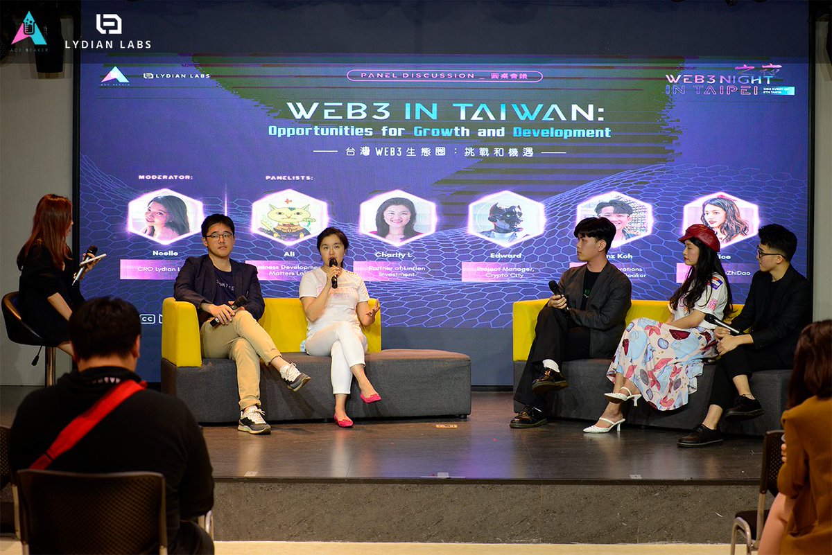 Ace_Beaker's tweet photo. We are thrilled to announce the successful conclusion of Web3 Night in Taipei, masterfully organized by @acebeakers and @LydianLabsLLC! Our heartfelt appreciation goes out to our incredible partners for their unwavering trust and collaboration. https://t.co/GBQLY9ddag