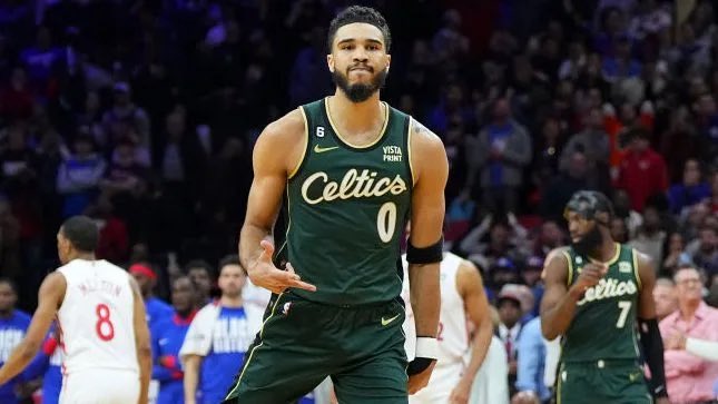 Playoff Wins in the Past 15 Years:

Jayson Tatum: 38
Philadelphia 76ers: 37

HIM. 
#BleedGreen