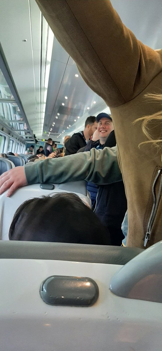 odilonireland's tweet photo. @IrishRail @TFIupdates Very crowded Sligo 7:05 train this evening.   4 carriages instead of 7 https://t.co/lggqFo0VEU