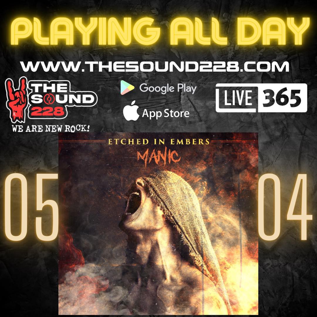 thesound228's tweet photo. Playing All Day 5/4/23 - "Manic" by @EmbersEtched
Hear it here first! Playing all day, Thursday, May 4th, before it drop to the masses, beginning at midnight. Tune in to listen before anywhere else, https://t.co/G5w8r1l6SP
#etchedinembers #manic #hearitherefirst #thesound228 https://t.co/OmddvR53JT