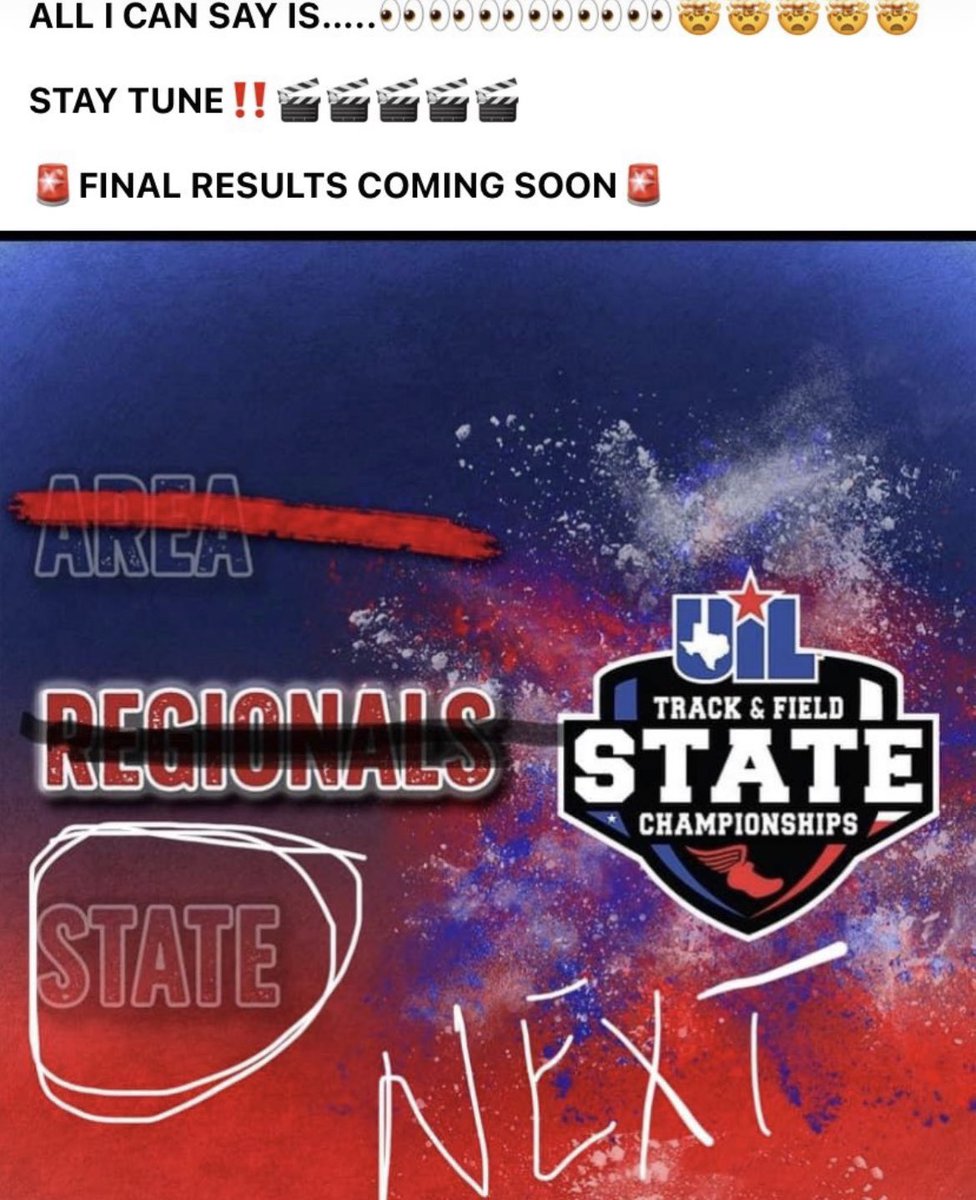 kiservstheworld's tweet photo. High School Track is coming to an end. JUST NOT THIS WEEK 🎰🎰🎰🎰 HEADED BACK TO STATE #3X 🎟️ Me and my coaches have been working so hard for this opportunity to leave it all out there one last time. Beyond greateful to compete with Texas Best once again LETS GOOOO 🎰🎰🎰 https://t.co/j824pS0tcb