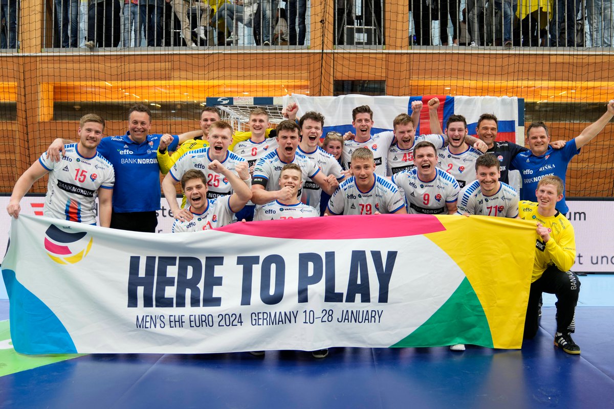 HATS. OFF!! 🎩🇫🇴 <a href="/FaroeOlympic/">Faroe Olympic</a> 

#ehfeuro2024 | #heretoplay 👏