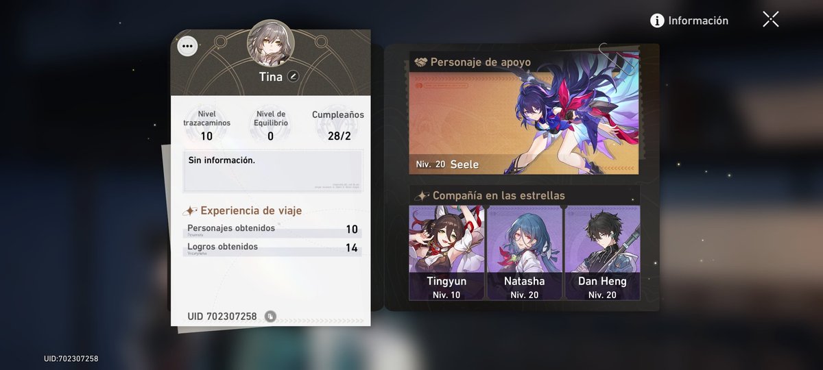 _TinaRamirez_'s tweet photo. Adjunto foto de mis users de GI y HSR por si alguien me quiere agregar ^^ https://t.co/UQddIU7UFv