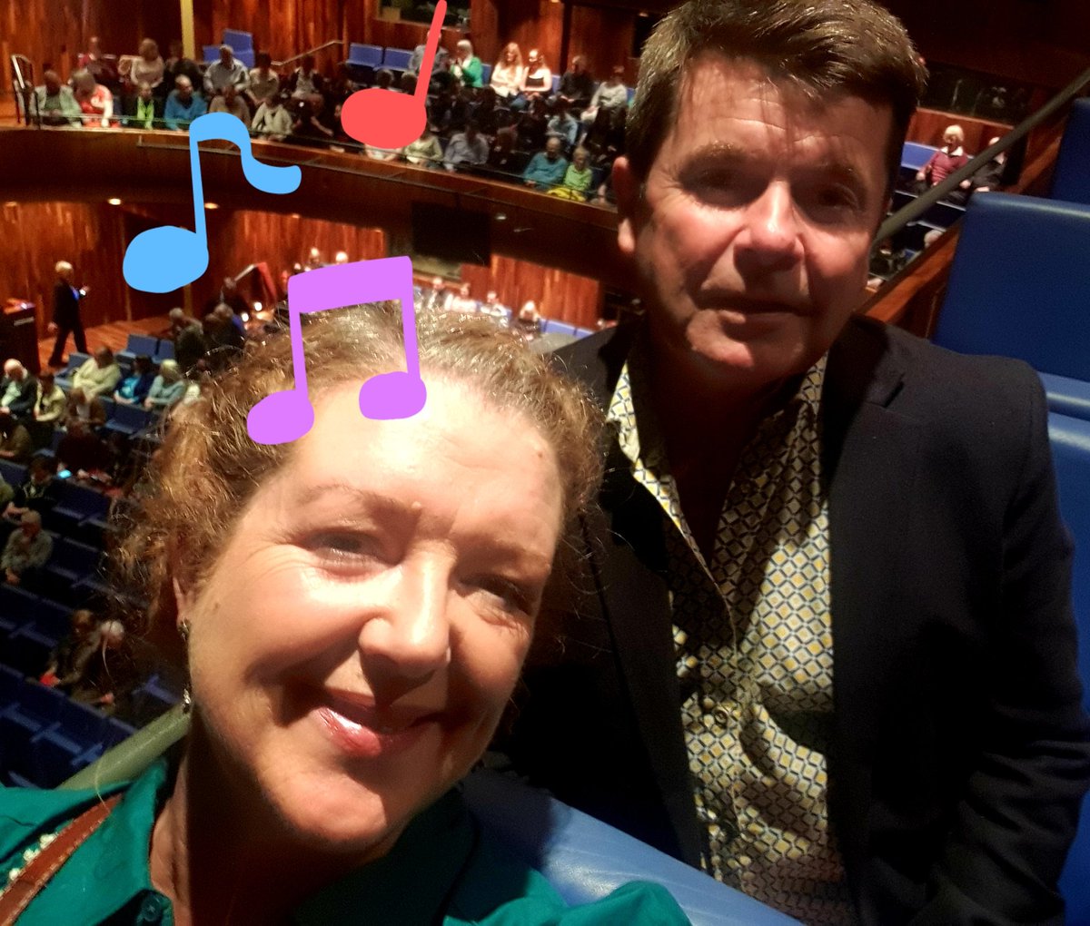 LibraBookClub's tweet photo. Waiting to see @martylyricfm and @rte_co in the Opera house Wexford https://t.co/sFd5pLWZxc
