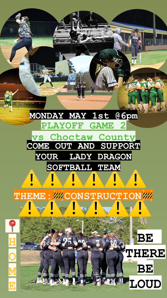 *** Construction Theme***
Game 2 @ The Cornfield tomorrow May 1st!!!