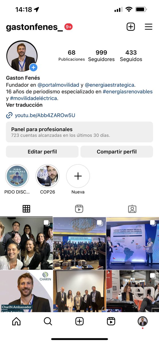 Hola quería red. L@s invito a conectar en #instagram : 

Perfil: instagram.com/gastonfenes_?i…