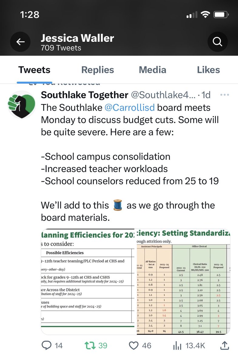 JessicaWaller84's tweet photo. The second richest town in Texas is doing massive cuts to teachers and counselors. Yet they spent MILLIONS (prob Billions) on real estate in the last several years and have a much lower recapture rate than other schools with much less money. They are running up “debt” to avoid oversight of M&O and recapture and stealing money from the I&S fund. THEY ARE ROBBING YOUR KIDS. SHUT THEM DOWN.