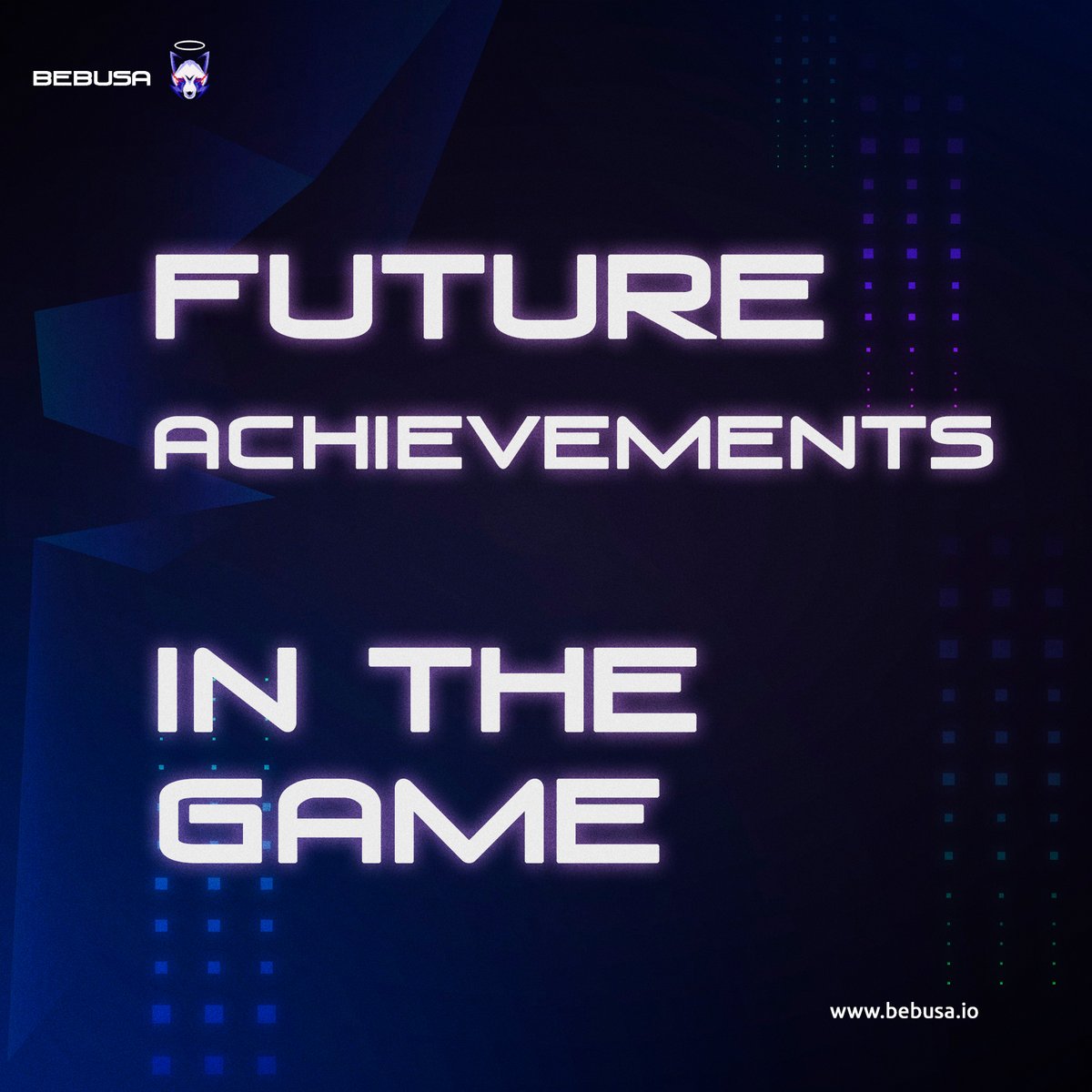 Hello  Bebusians!💜

📌In future updates of the game, we will add a variety of interesting quests and tasks

📌We will also be adding news right in the game, it will be very convenient for you to follow all the updates in the project right in the game.