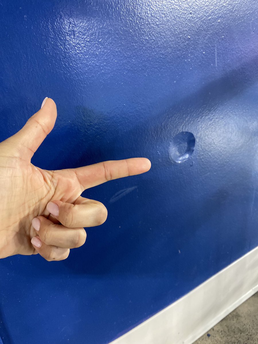 CarlyAgro's tweet photo. Ok Soo I’m in the @WestJet Flight Deck right now- and this is where @BlueJays Bo Bichette’s dinger just landed. Casual day for myself and 49 of the finest from @LincAlexLawTMU #bumpylanding https://t.co/5pQxrvpPpM