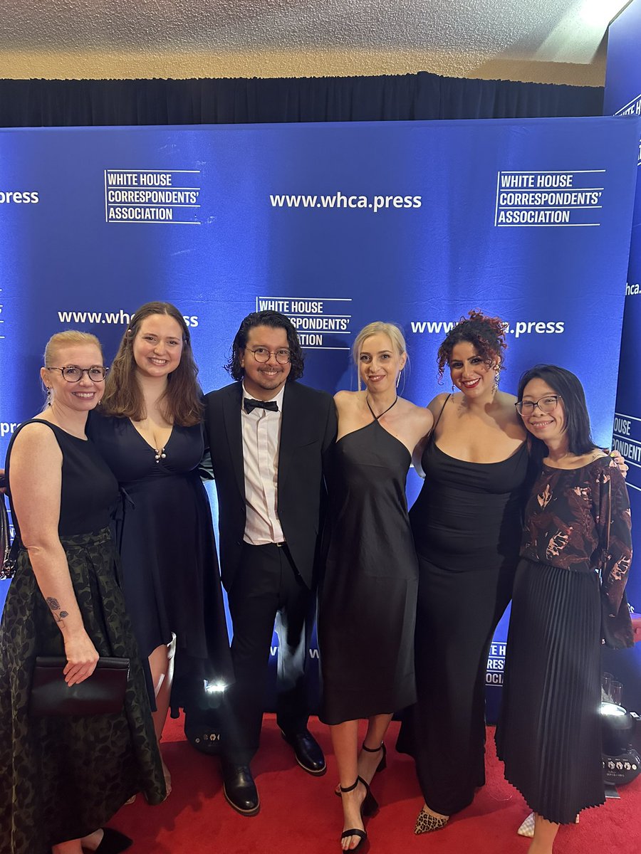 _allisonw's tweet photo. Such a cool night #WHCD https://t.co/IjcQFzwLL0