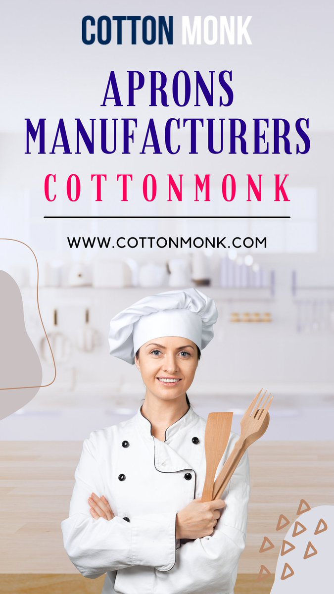 abinaya545's tweet image. Our aprons are made from high-quality materials and come in a variety of designs to suit any style. cottonmonk.com

#CottonMonk #Aprons #KitchenAprons #CookingAprons #BakingAprons #ChefAprons #HomeCooking #KitchenStyle #KitchenFashion #Foodie #KitchenEssentials