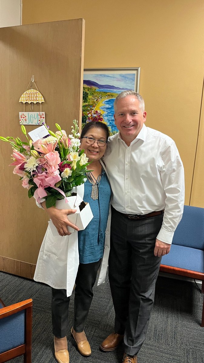 brooklyn_browne's tweet photo. Congratulations to Vangie Kupyak RN Nurse Manager Critical Care @sjh_nj on her retirement. Wishing you all the best Vangie. https://t.co/4LnlsQxaMc