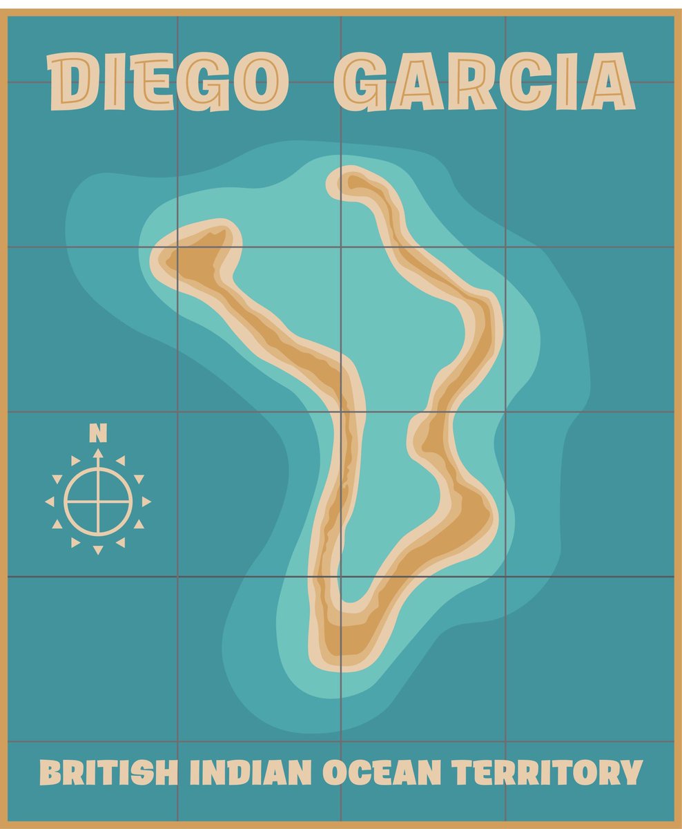 AvGeekStuff's tweet photo. I’ve made several trips to NSFDG but never got the shirt, so I made one! #nsfdg #diegogarcia #biot https://t.co/a9vqFDLra7
